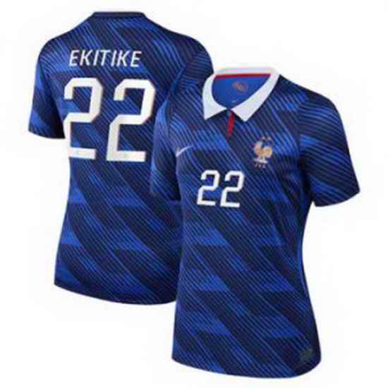 Women 22Hugo Ekitike France Jersey   3